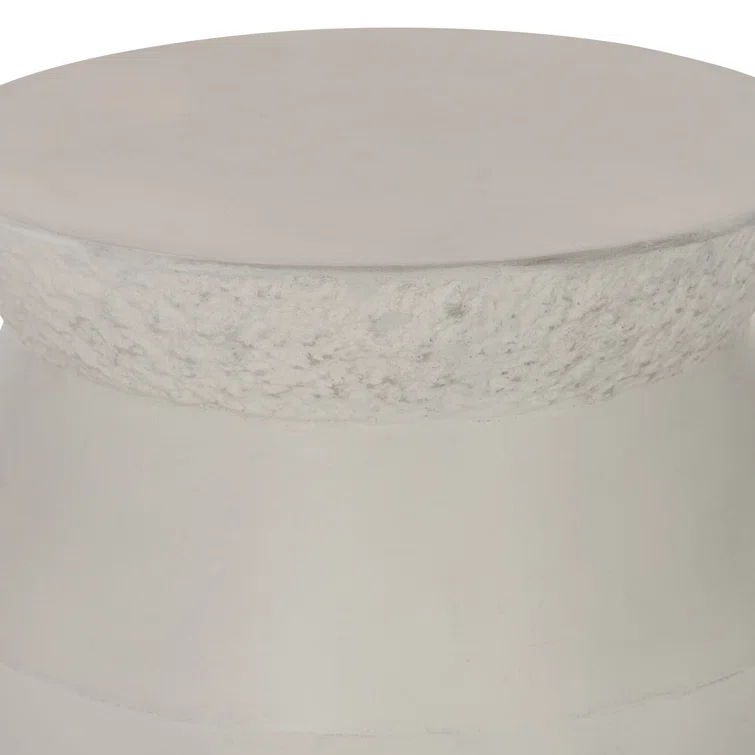 Bernhardt Nidra Concrete Top End Table