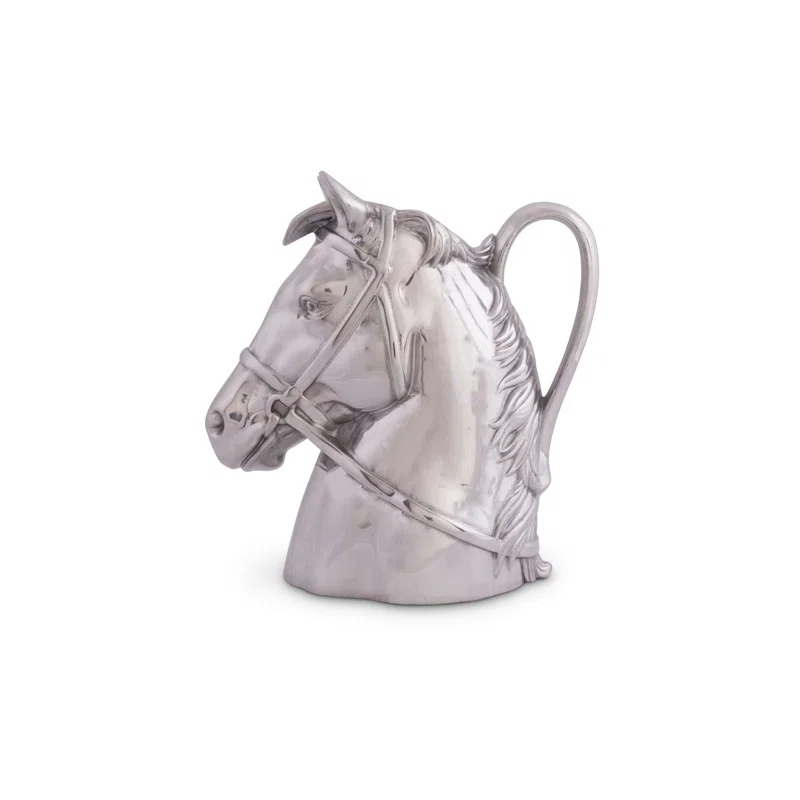 Arthur Court Designs Equestrian Thoroughbred Pitcher