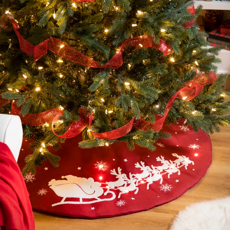 Evergreen Enterprises, Inc Solid Color Tree Skirt | Wayfair