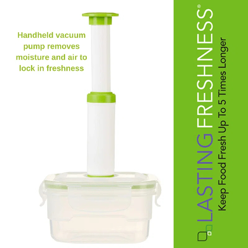 Lasting Freshness Food Storage - Set of 9 Containers and 9 Lids