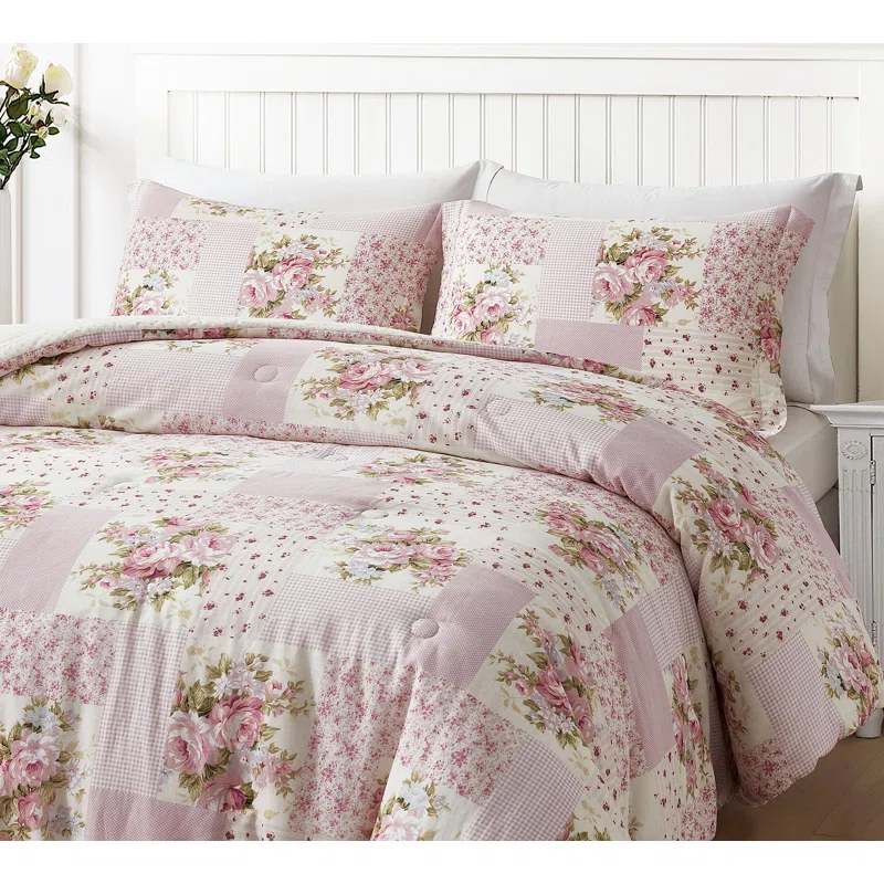 Cotton Ring Stitch Comforter Set