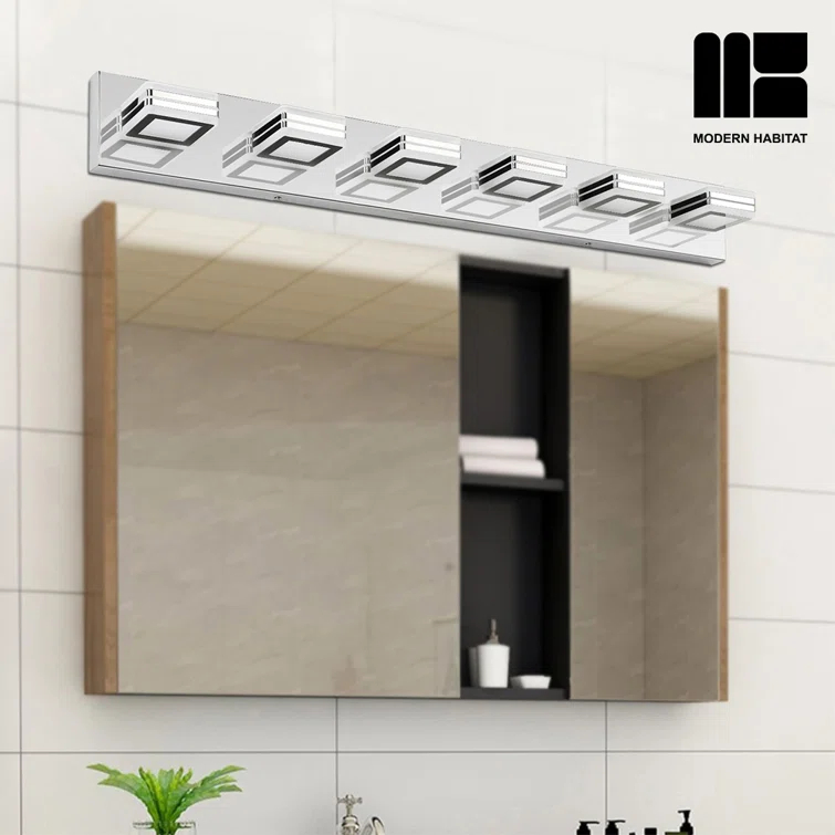 Modern Habitat GlamourGaze 6 - Light LED Vanity Light