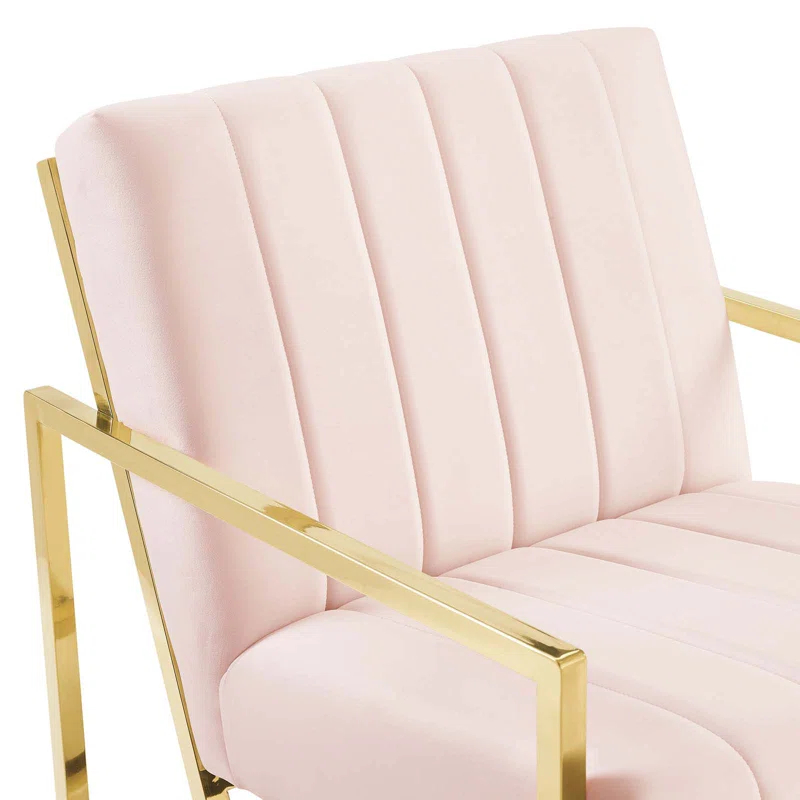 Modway Modway Inspire Channel Tufted Performance Velvet Armchair