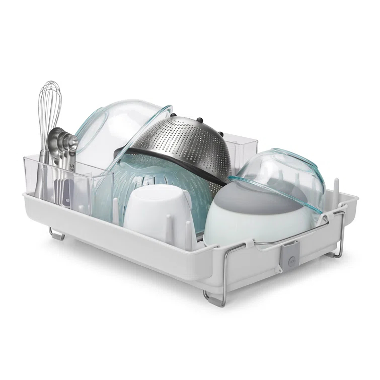 THE GLAMOUR BOUTIQUES Good Grips Foldaway Dish Rack