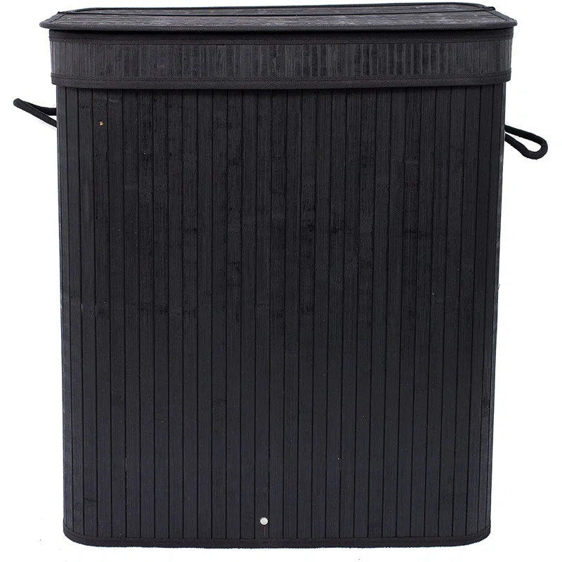 BirdRock Home Bamboo Laundry Sorter with Handles