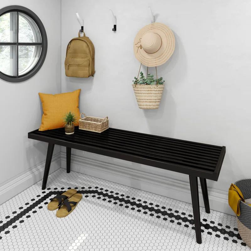 Corrigan Studio® Mid-Century Modern Square Bench