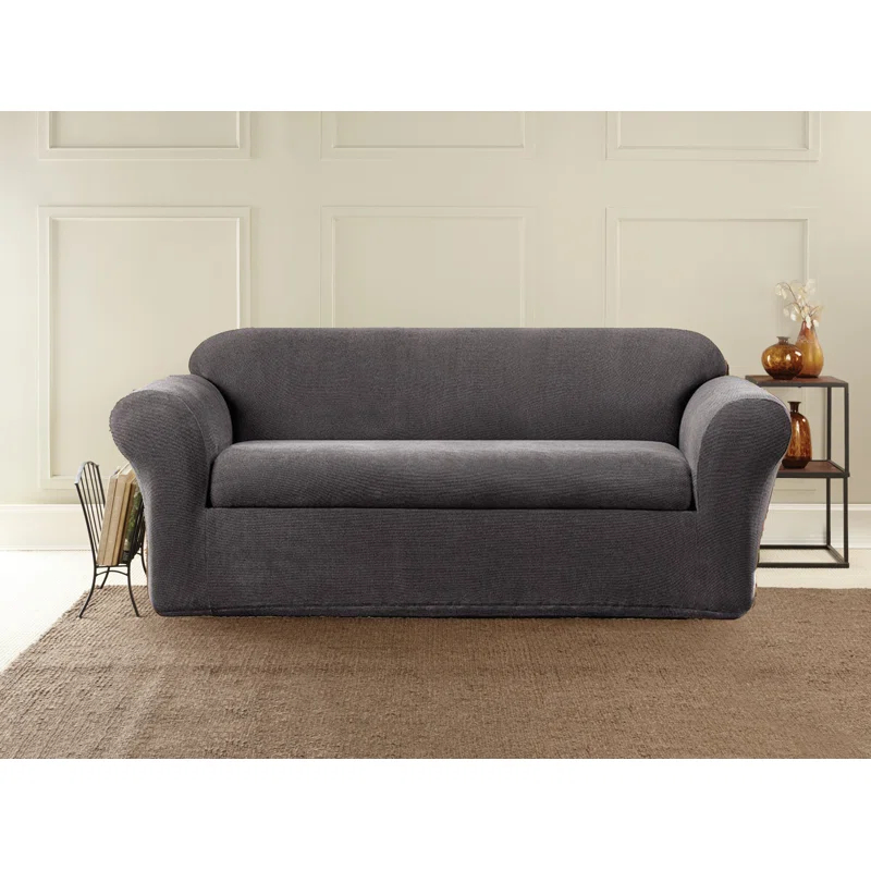 Sure Fit Box Cushion Sofa Slipcover