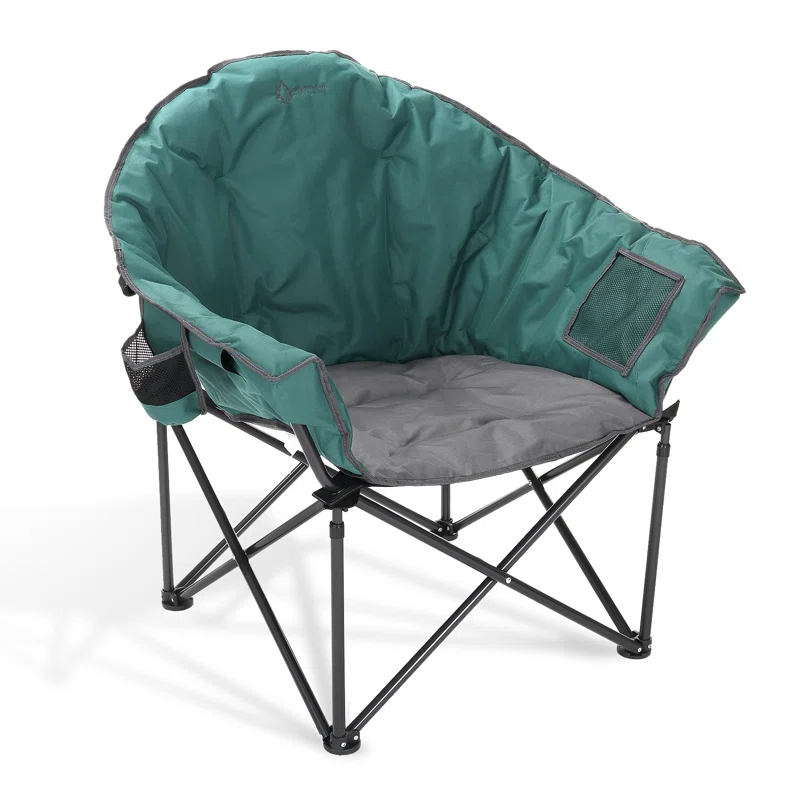ARROWHEAD Outdoor Folding Camping Chair with Cushions