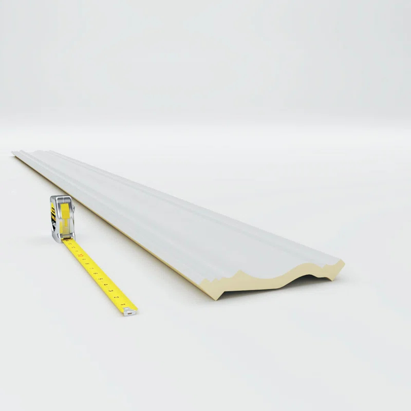 5 7/8"H x 5 7/8"P x 8 3/8"F x 94 1/2"L Edwards Crown Moulding