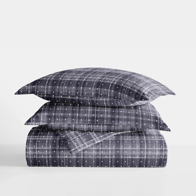 Becky Cameron Becky Cameron Polka Dot Pattern Duvet Cover Set