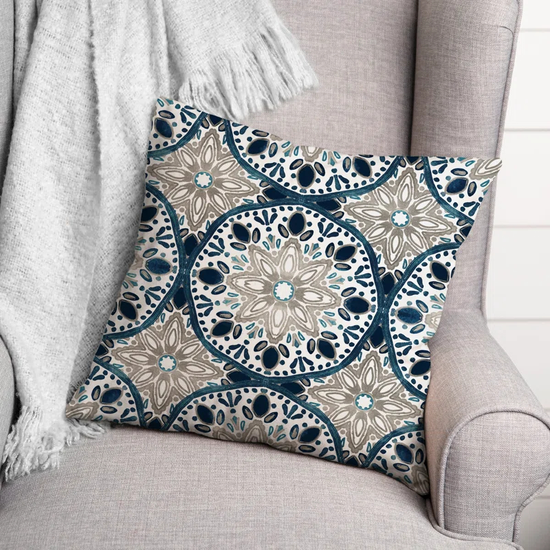 Designs Direct Creative Group Geometric Indoor/Outdoor Throw Pillow