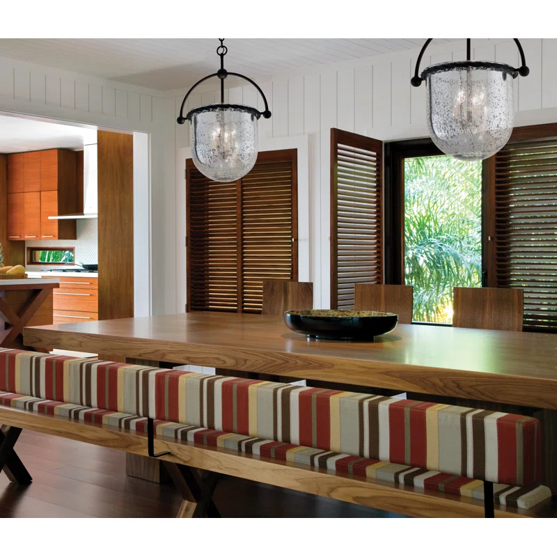 Troy Lighting Mercury 3 - Light Old Iron Single Pendant