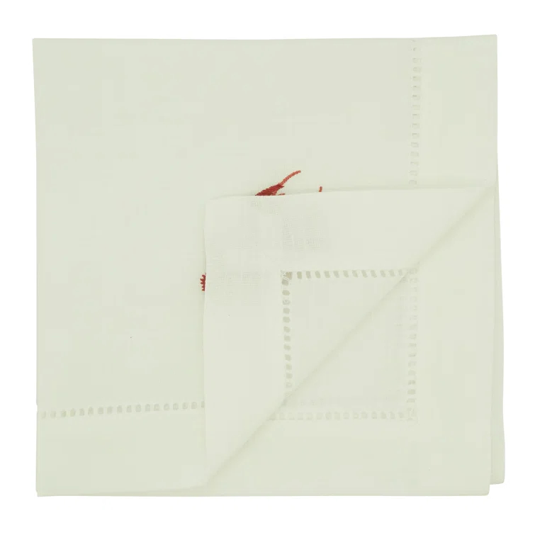 Saro Rab Polyester Animals/Nature Square Napkin (Set of 4)