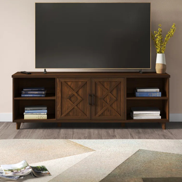 Mercury Row® Rudisill 70" 2-Door TV Stand for TVs up to 80"