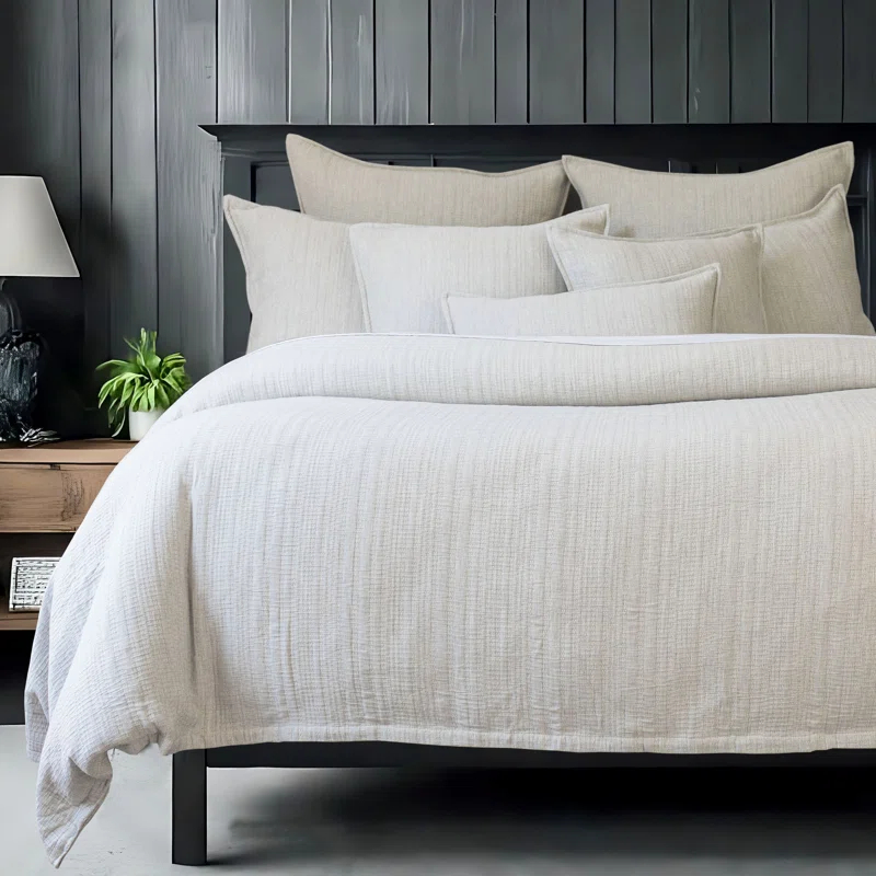 6ix Tailors Fine Linens Payton Cotton Pick Stitch Quilt Set