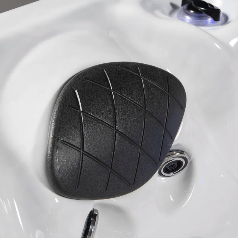 Grand Banks 5-Person 81-Jet Acrylic Lounger Hot Tub Spa, Stainless Steel Heater and Ozonator, Multi Color LED Lighting, Insulated Cover Included