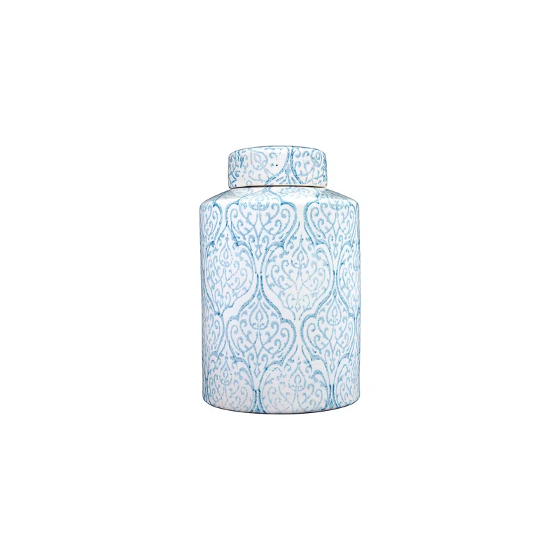 Ophelia & Co. Decorative Tall Ceramic Ginger Jar with Lid