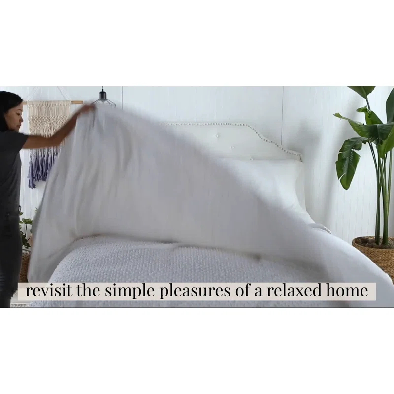 Peri Home  Rectangular Cotton Pillow Cover and Insert & Reviews | Wayfair
