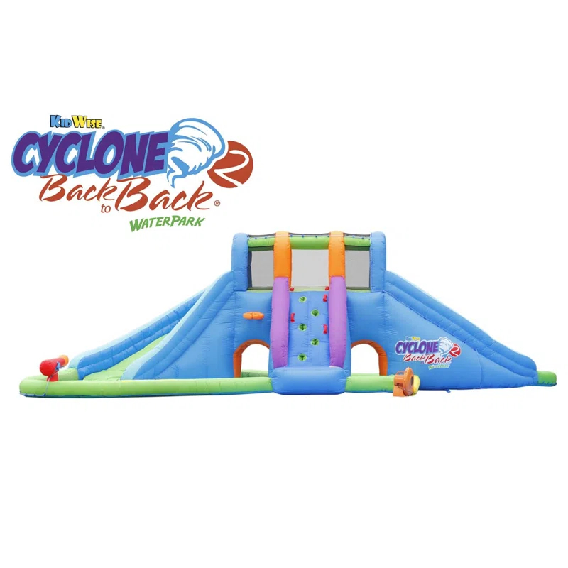 Kidwise Cyclone2 Back to Back® Water Park and Lazy River & Reviews | Wayfair