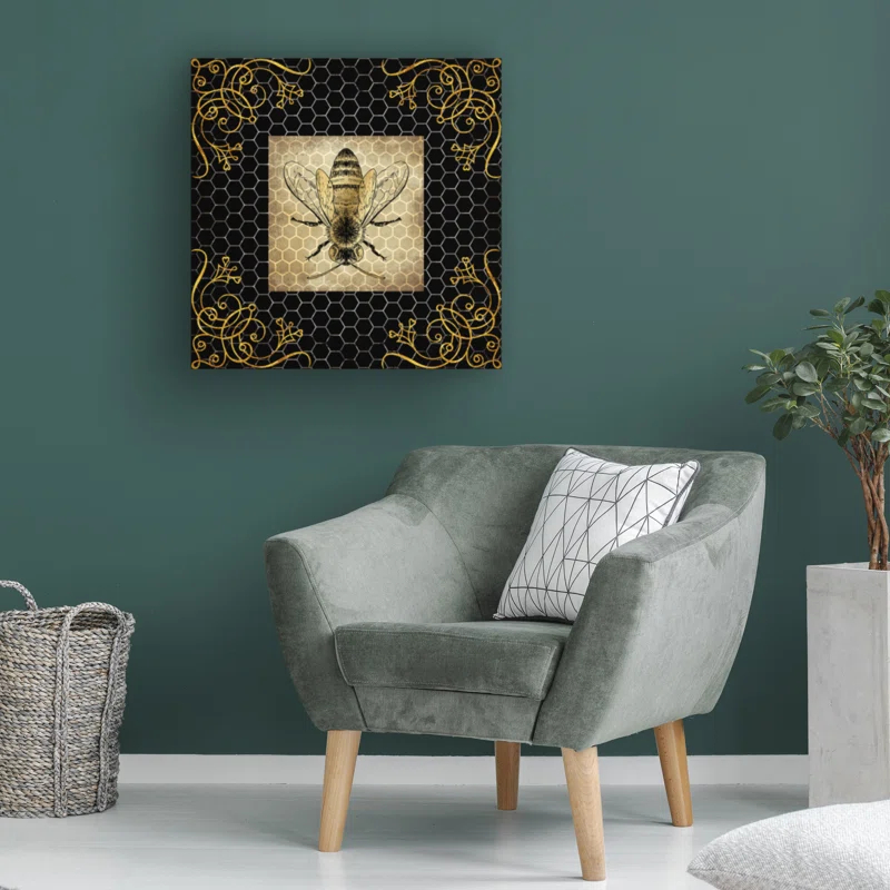 Rosalind Wheeler " Golden Honey Bee 02 " by LightBoxJournal