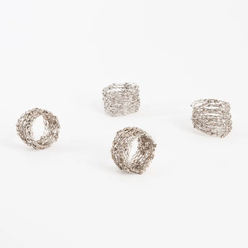Wade Logan® Metal Napkin Ring (Set of 4)