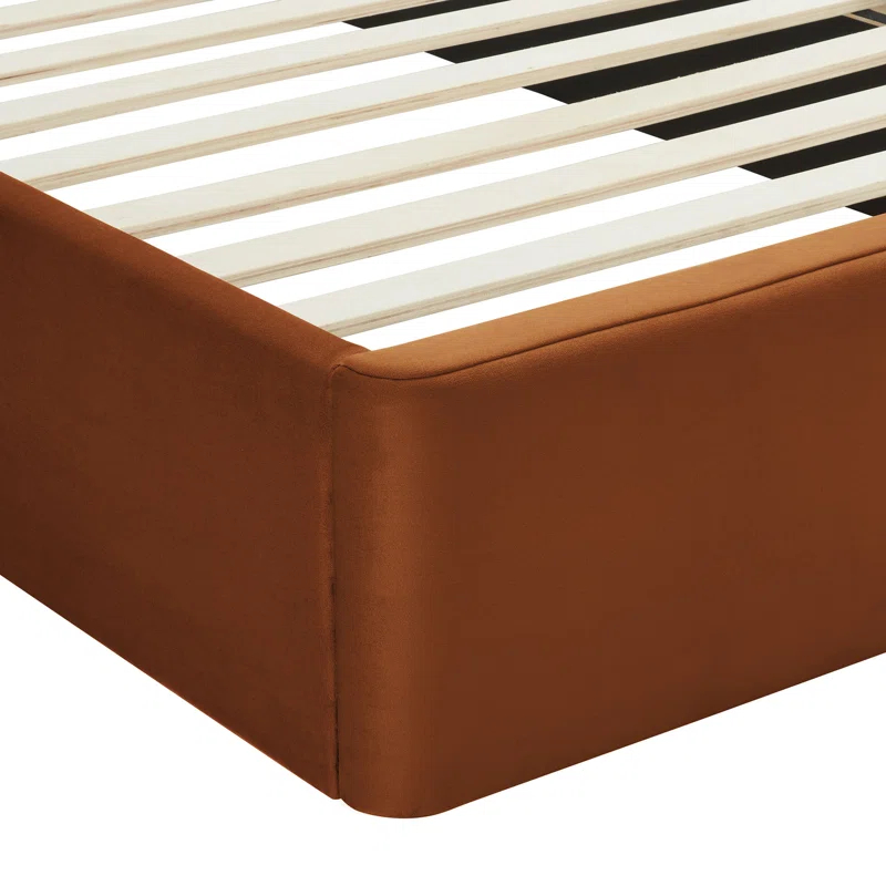 Modway Solana Arched Performance Velvet Platform Bed