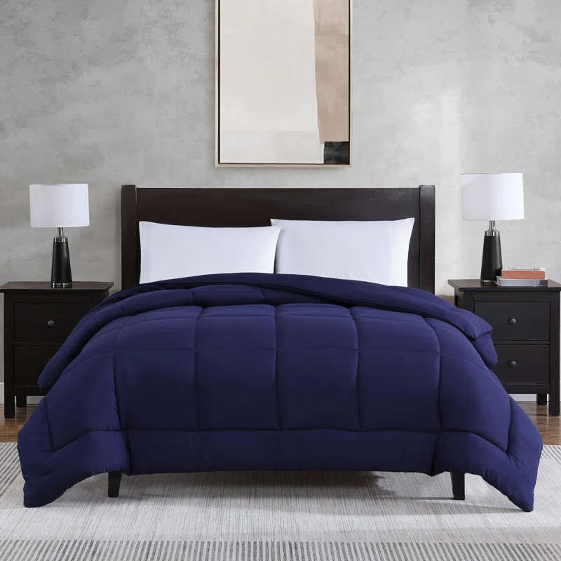 Perry Ellis All Season Soft Quilted Down Alternative Comforter