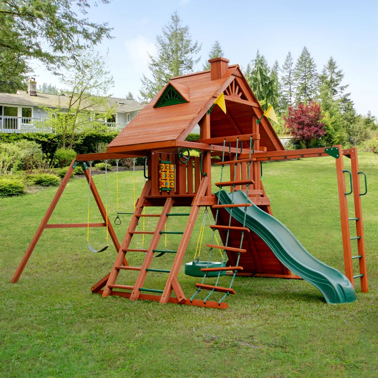 Gorilla Playsets Sun Palace II Swing Set - Professional Installation Available