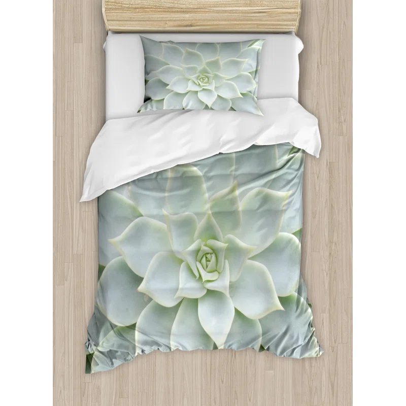 Ambesonne Cactus Traditional Duvet Cover Set