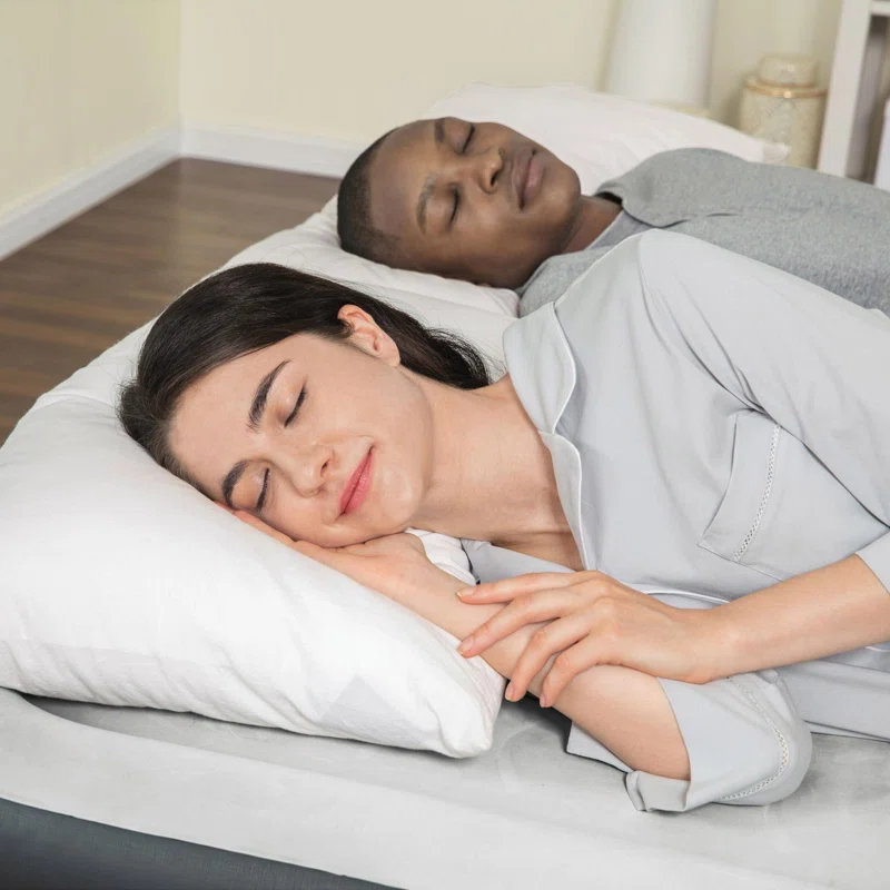 Bestway Sealy Tritech Inflatable Air Mattress Bed Queen 20" with Built-In AC Pump & Bag