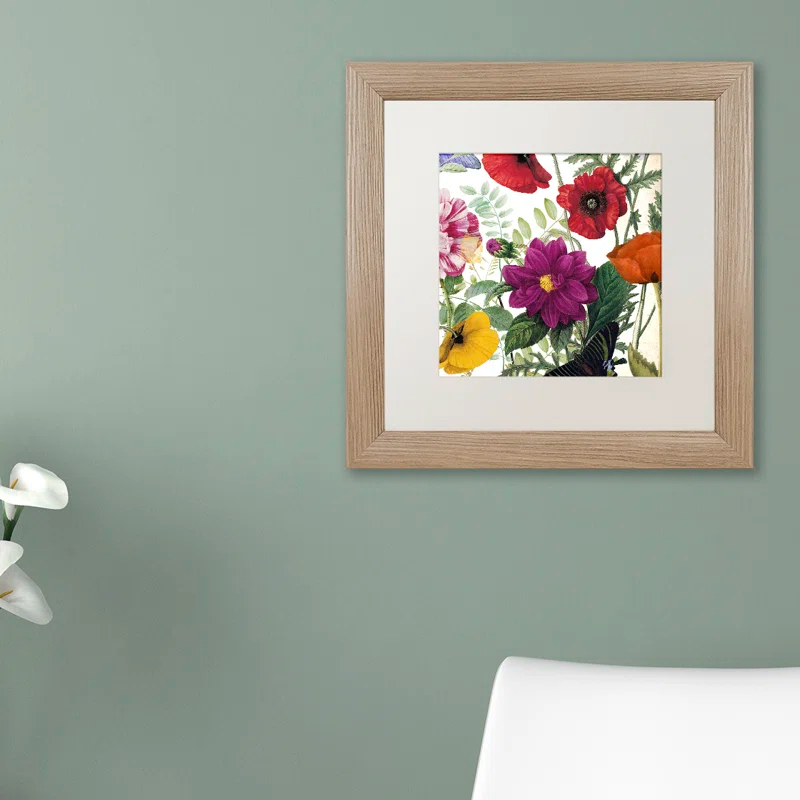 Trademark Fine Art Color Bakery " Printemps III " by Color Bakery