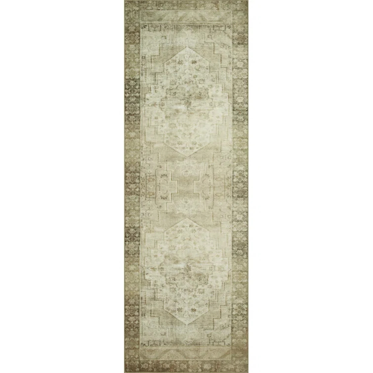 Magnolia Home by Joanna Gaines x Loloi Magnolia Home By Joanna Gaines X Loloi Banks Machine Washable Natural / Granite Area Rug