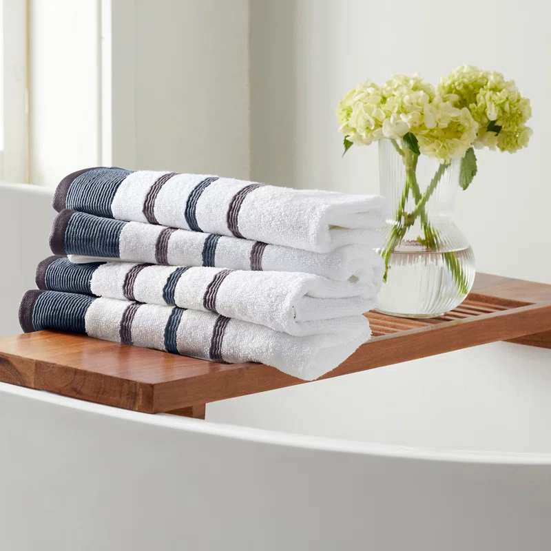 FreshFolds Cotton Blend Decorative 6-Piece Towel Set