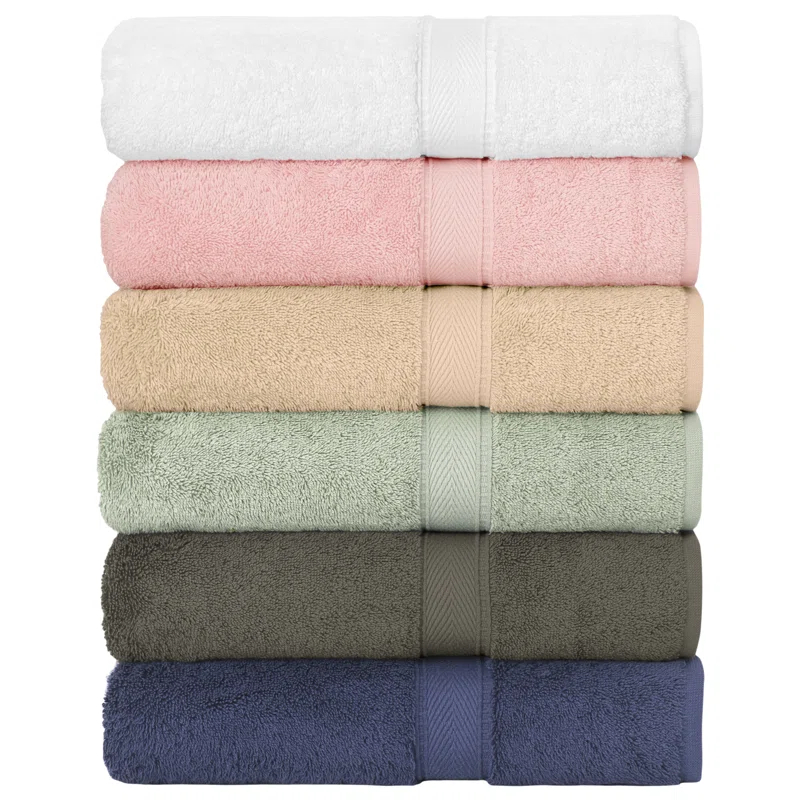 Linum Home Textiles Sinemis Terrycloth Bath Towels (Set of 2)