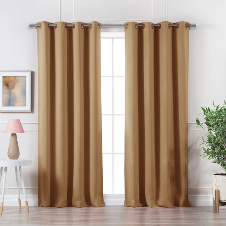 Best Home Fashion, Inc. Polyester Blackout Sliding Panel Pair (Set of 2)