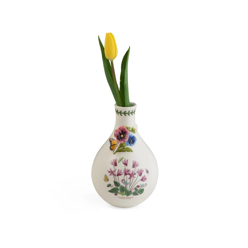 Portmeirion Portmeirion Bouquet Small Vase 8" Cyclamen