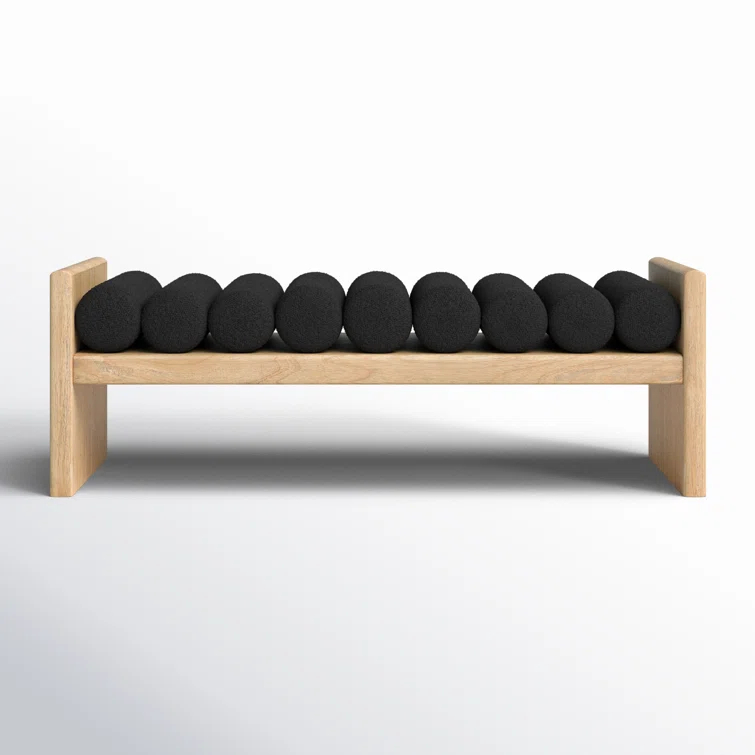 Reeves Boucle Wood Bench