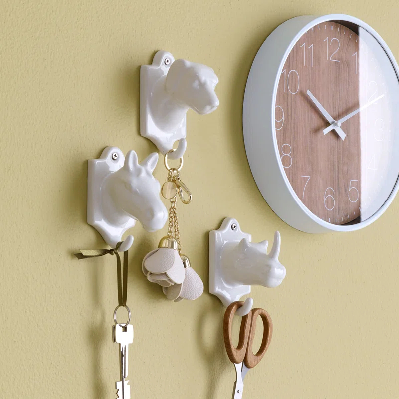 Design Ideas Animal Kingdom Ceramic Wall Wall Hook