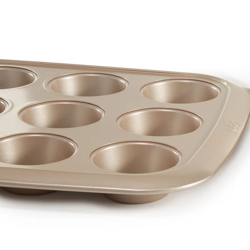 BergHOFF BergHOFF Balance Non-stick Carbon Steel 12-cup Cupcake Pan 2.5"