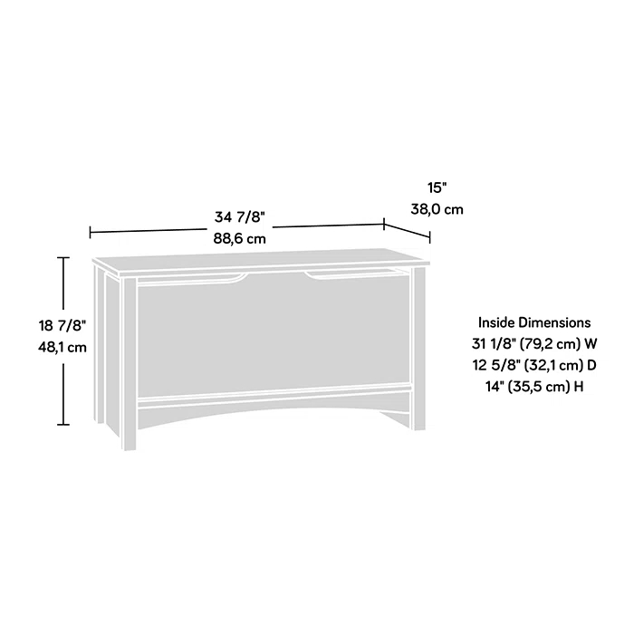 Crafters and Weavers Shoal Creek Storage Chest