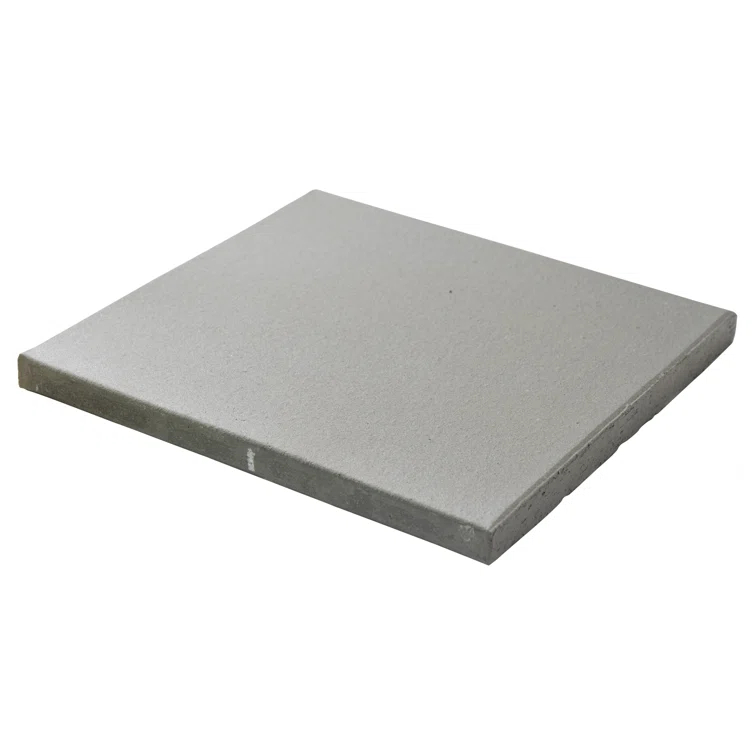 Merola Tile Quarry 6" x 6" Ceramic Bullnose Tile Trim in Gray