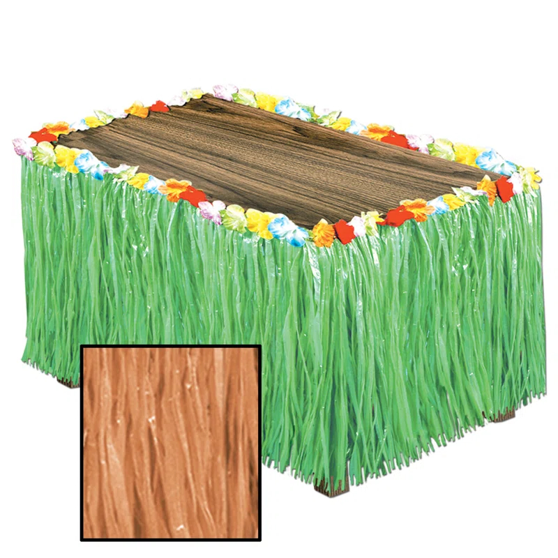 The Party Aisle™ Artificial Grass Table Skirting Accessory (Set of 2)