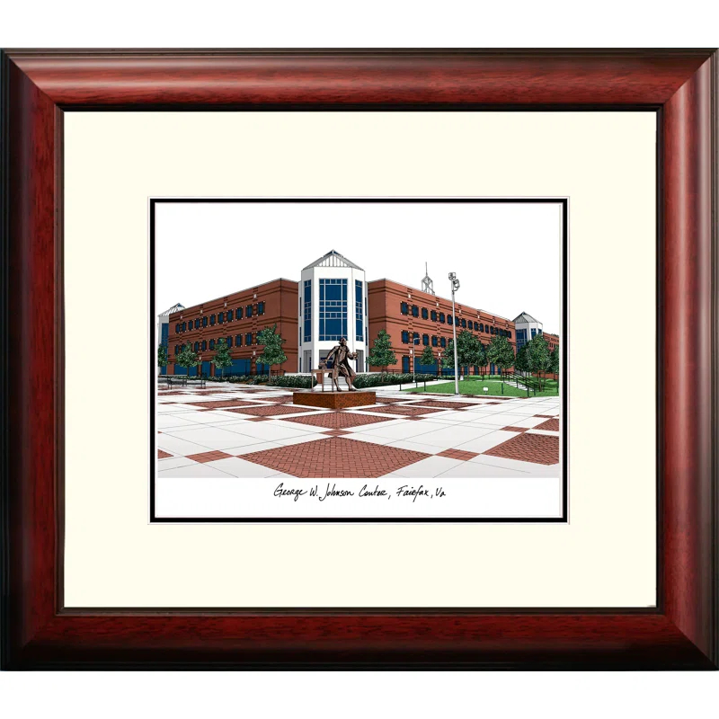 Campus Images Campus Images Alumnus Lithograph Framed Photographic Print