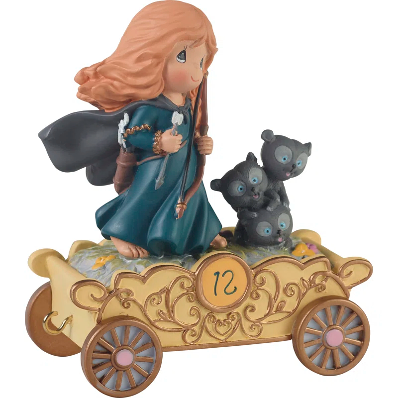 Precious Moments Disney Fulfill Your Dreams, Precious Moments Disney Birthday Princess Parade Figurine, Age 12