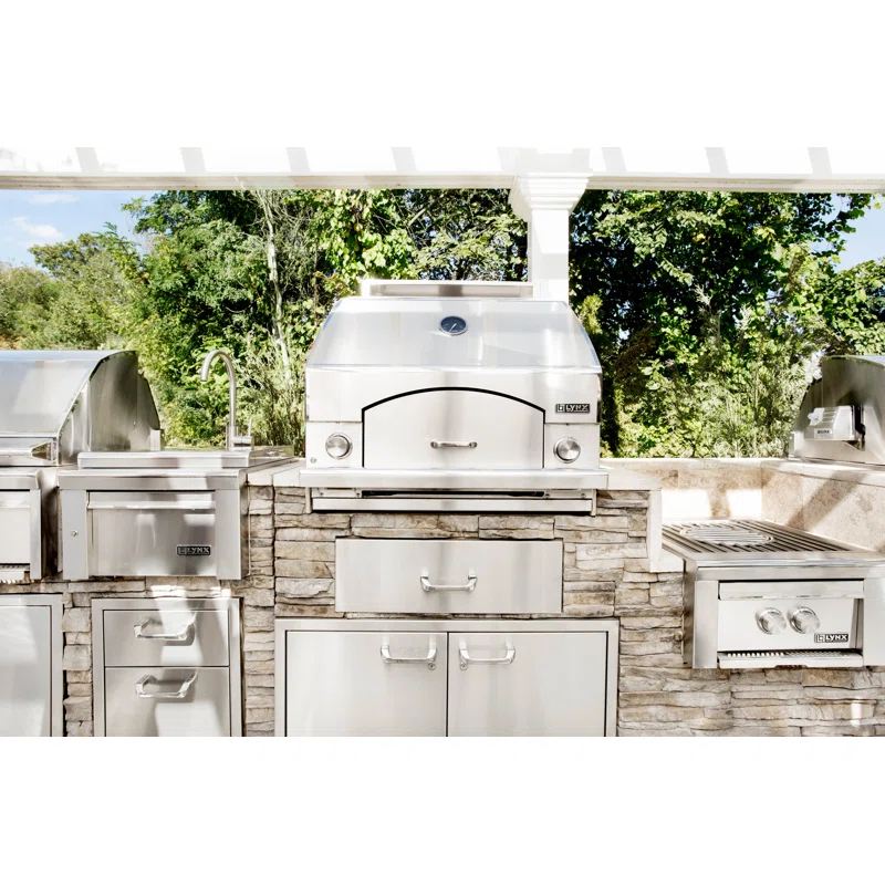 Lynx 15.75'' Stainless Steel Drop-In Drawers