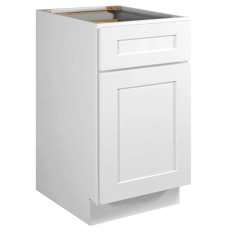 Design House Brookings Fully Assembled Shaker Style Base Kitchen Cabinet B18 18x34.5x24 White | Wayfair