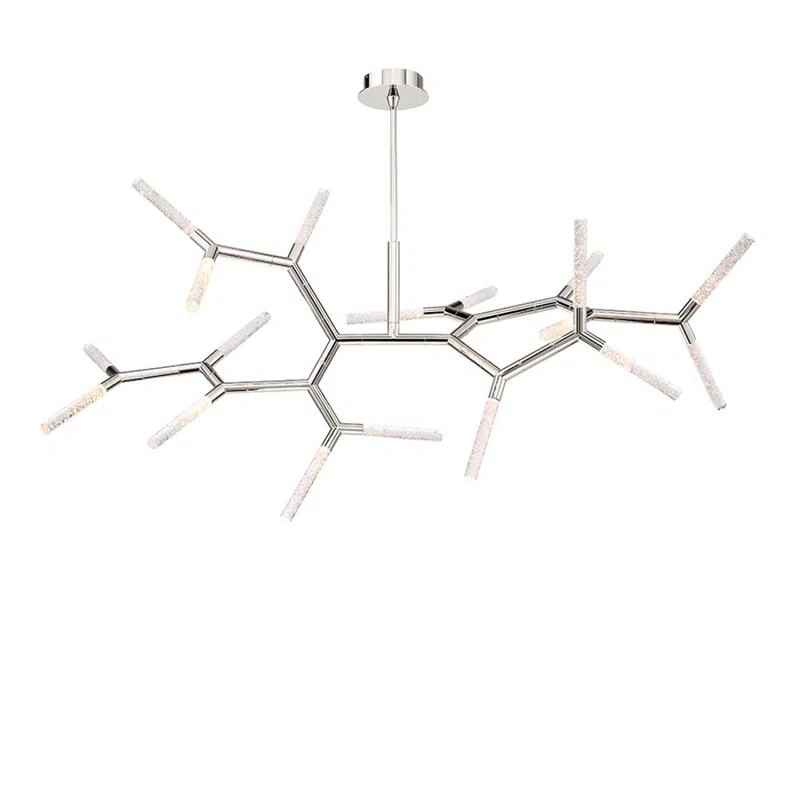 Modern Forms Kryptonite 18 - Light Dimmable LED Sputnik Modern Linear Chandelier