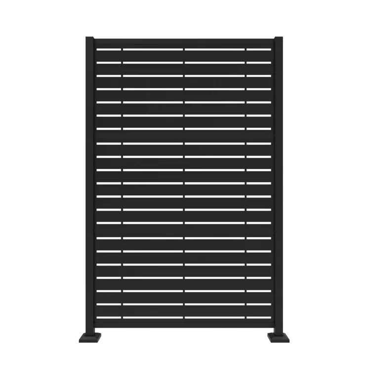 Barrette Outdoor Living Decorative Screen Panel Frame Kit with 2 ft. x 4 ft. Boardwalk