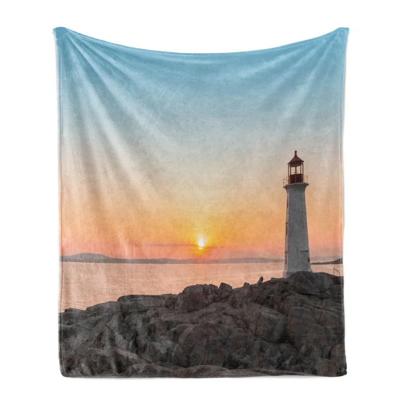 Ambesonne Hand Woven Throw Blanket