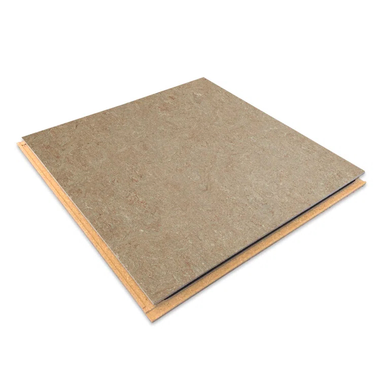 Forbo Marmoleum Cinch Loc Seal 11.81” x 11.81” x 9.9mm Laminate Flooring & Reviews | Wayfair